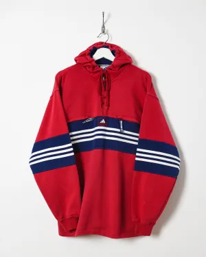 Adidas 1/4 Zip Hoodie - Medium