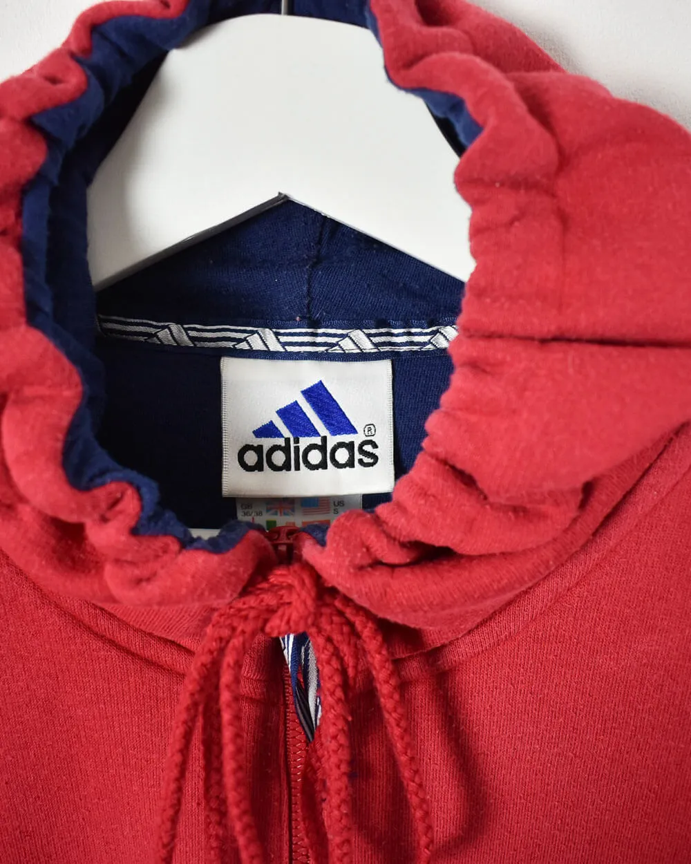 Adidas 1/4 Zip Hoodie - Medium