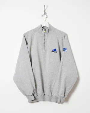 Adidas 1/4 Zip Sweatshirt - Large