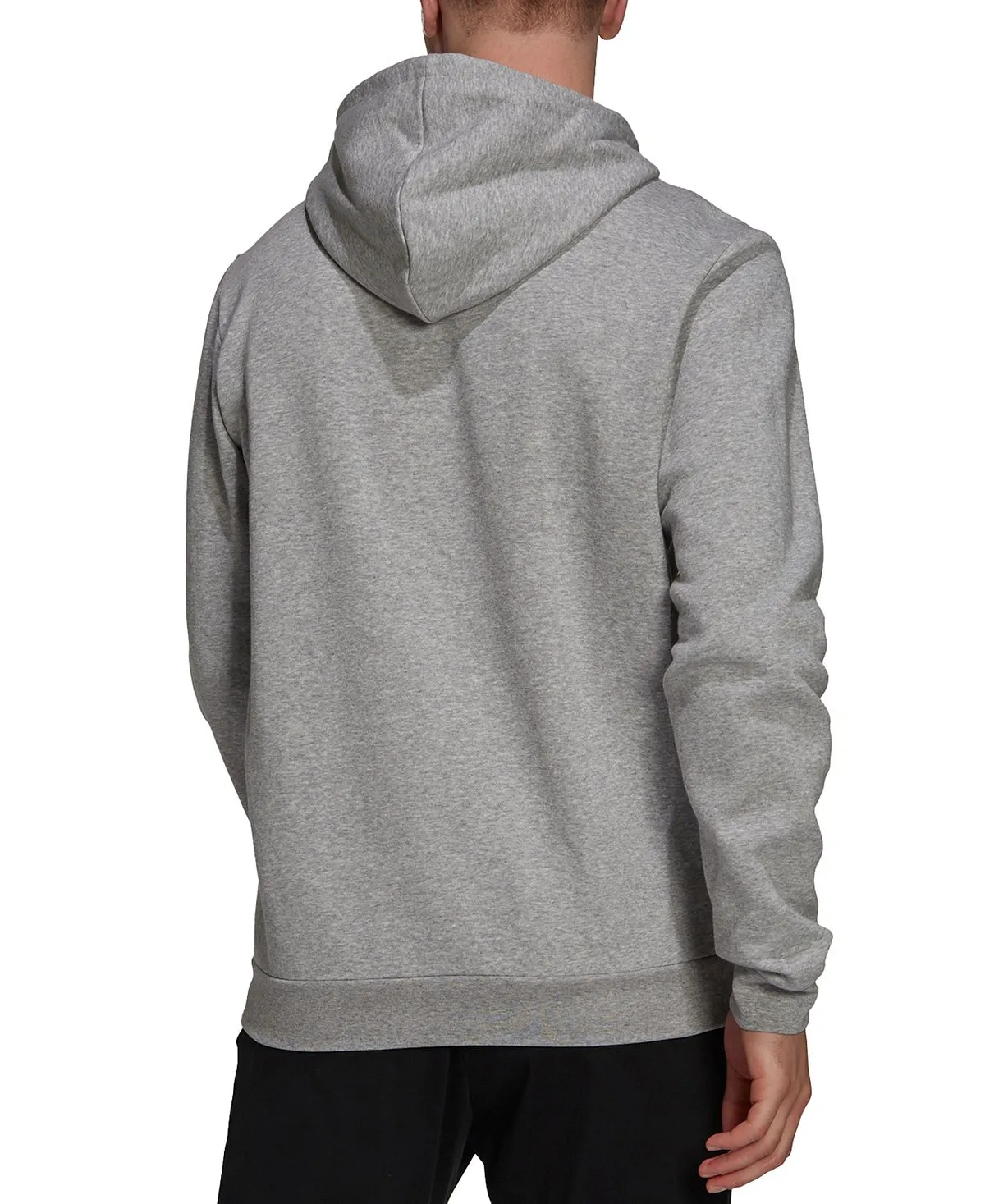 Adidas Feel Cozy Essentials Fleece Men's Hoodie, Gray