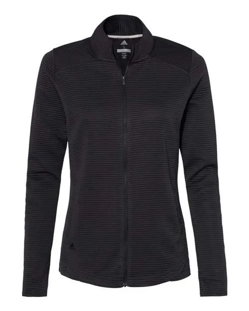 Adidas Women's Textured Full-Zip Jacket