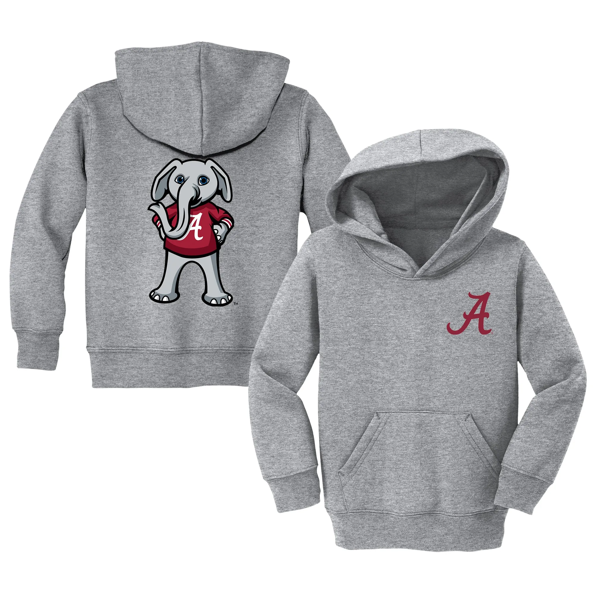 Alabama Crimson Tide Big Al Logo Toddler Pullover Sweatshirt