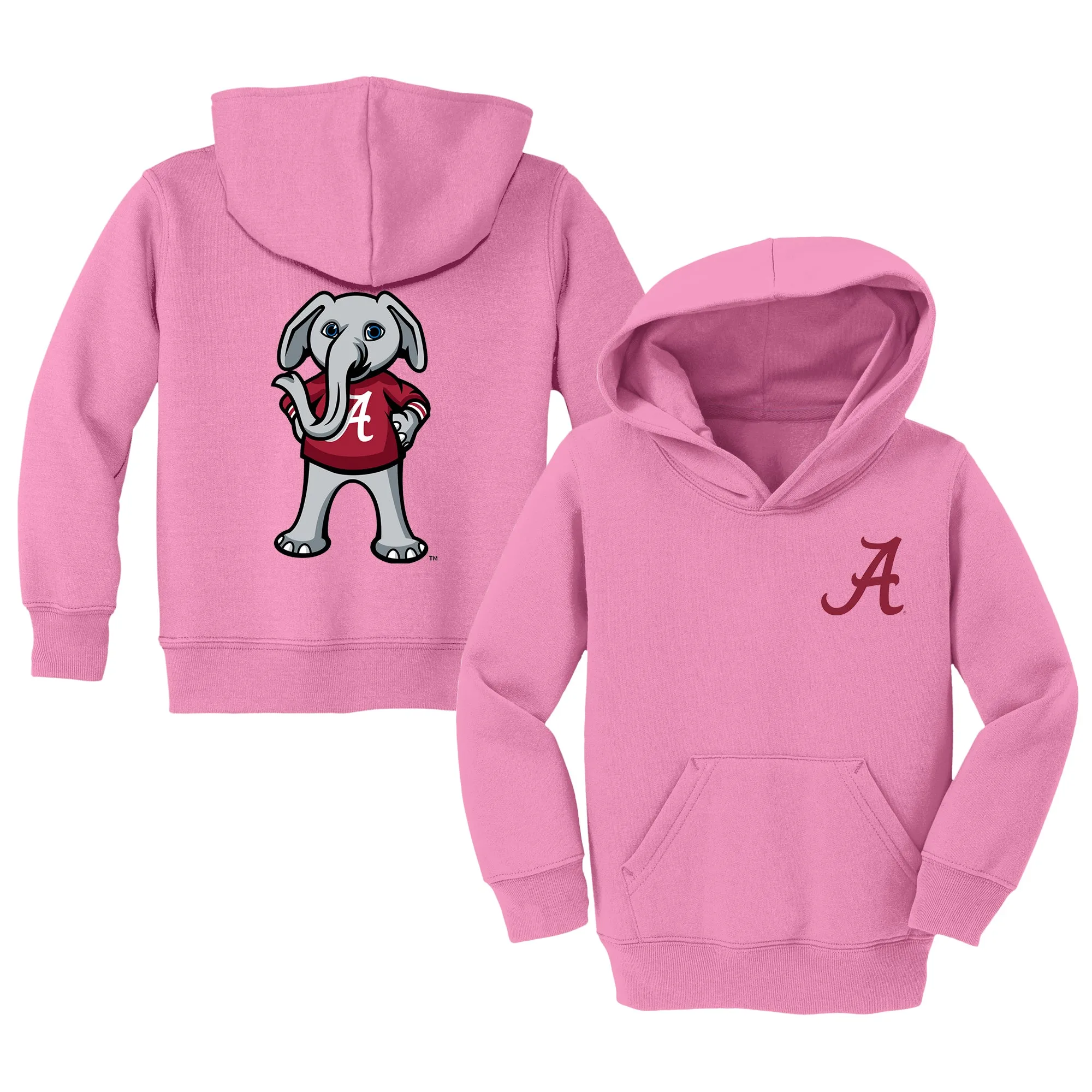 Alabama Crimson Tide Big Al Logo Toddler Pullover Sweatshirt