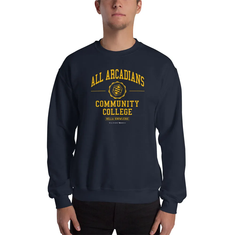 All Arcadians Community College Unisex Sweatshirts