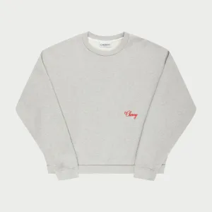 American Classic Crewneck (Heather Grey)