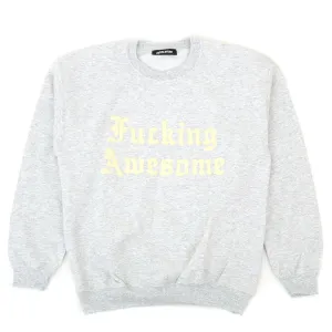 Ancient Script Crewneck Sweatshirt (Heather Grey)