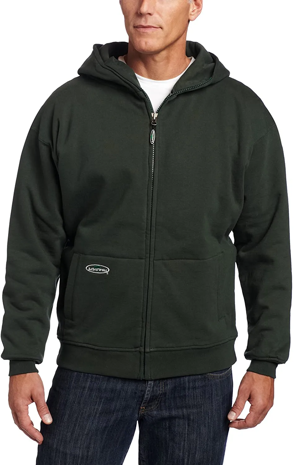 Arborwear Men's Double Thick Full Zip Sweatshirt