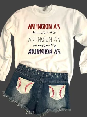 Arlington A’s Baseball Sweatshirts