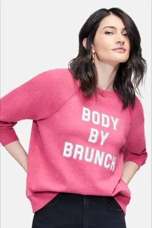 Body By Brunch Sommers Sweatshirt | Sangria