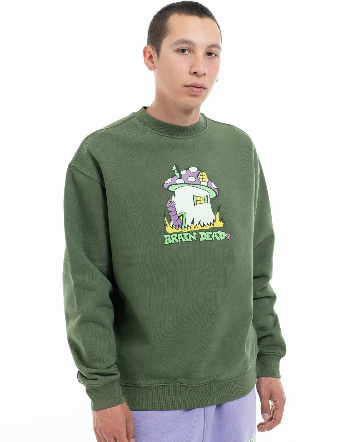 Brain Dead Mushroom House Sweatshirt