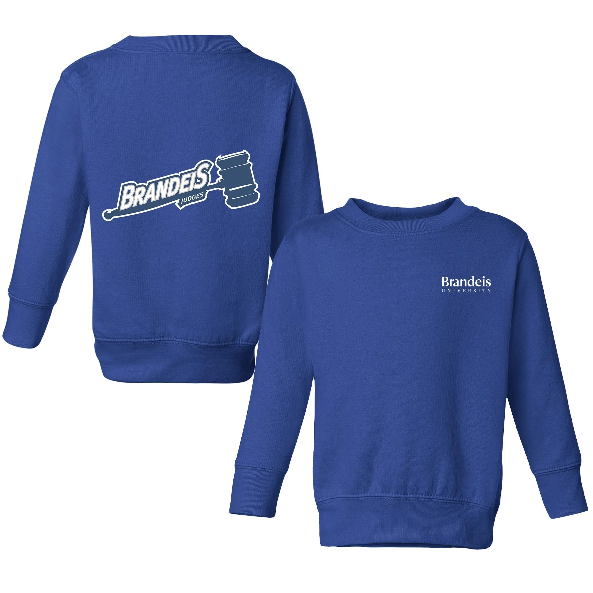 Brandeis Judges Logo Toddler Crewneck Sweatshirt