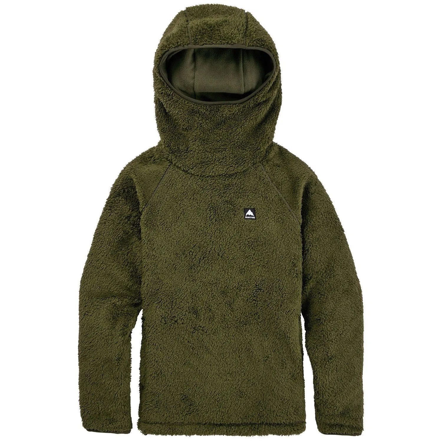 Burton Lynx Pullover Fleece Hooded Sweatshirt, Green