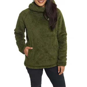 Burton Lynx Pullover Fleece Hooded Sweatshirt, Green