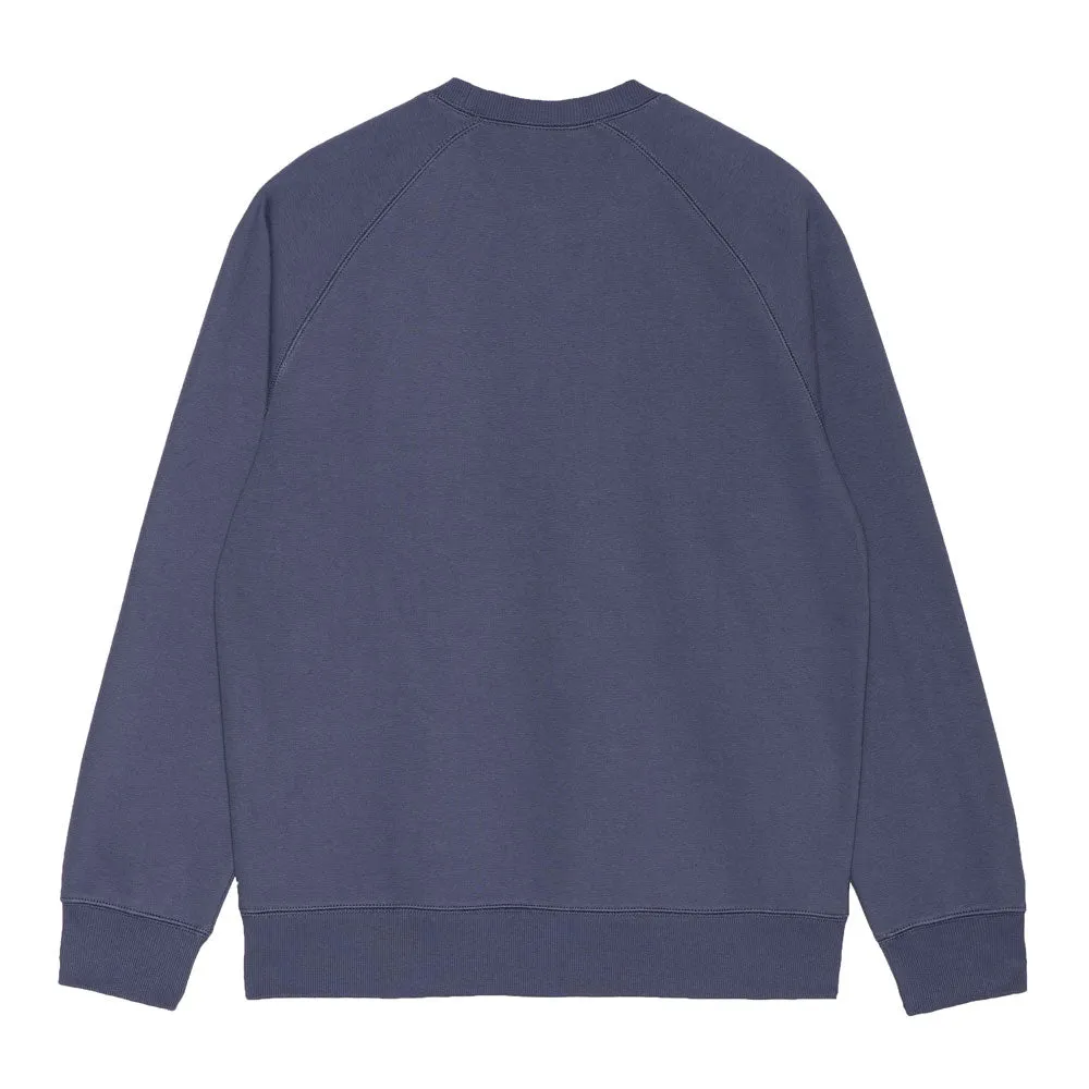 Carhartt Chase Sweatshirt - Cold Viola Purple / Gold