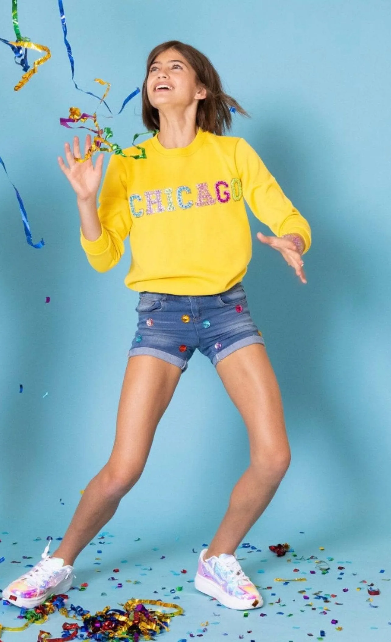 Chicago Gem Sweatshirt - Yellow