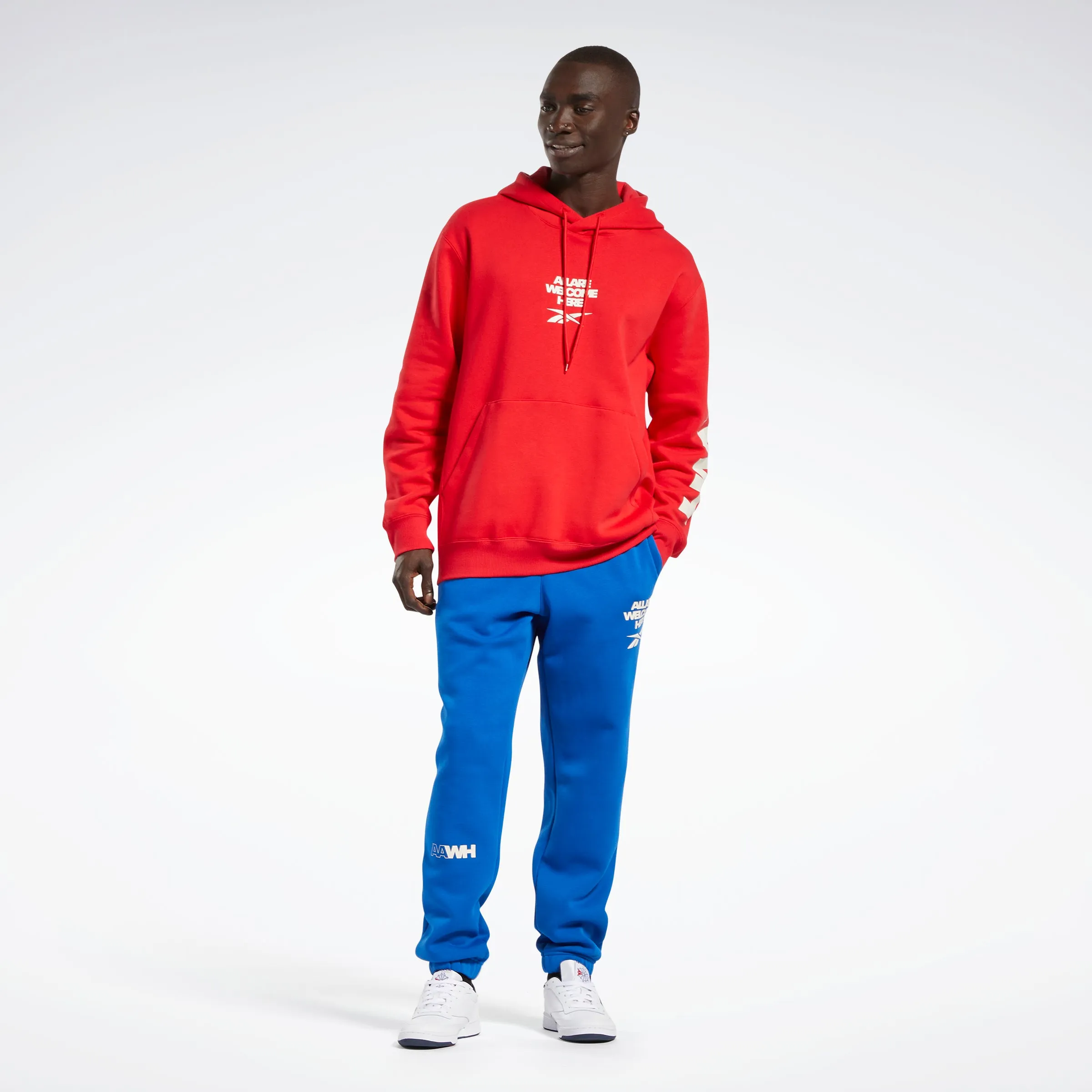 Classics Football Energy Hoodie Vector Red