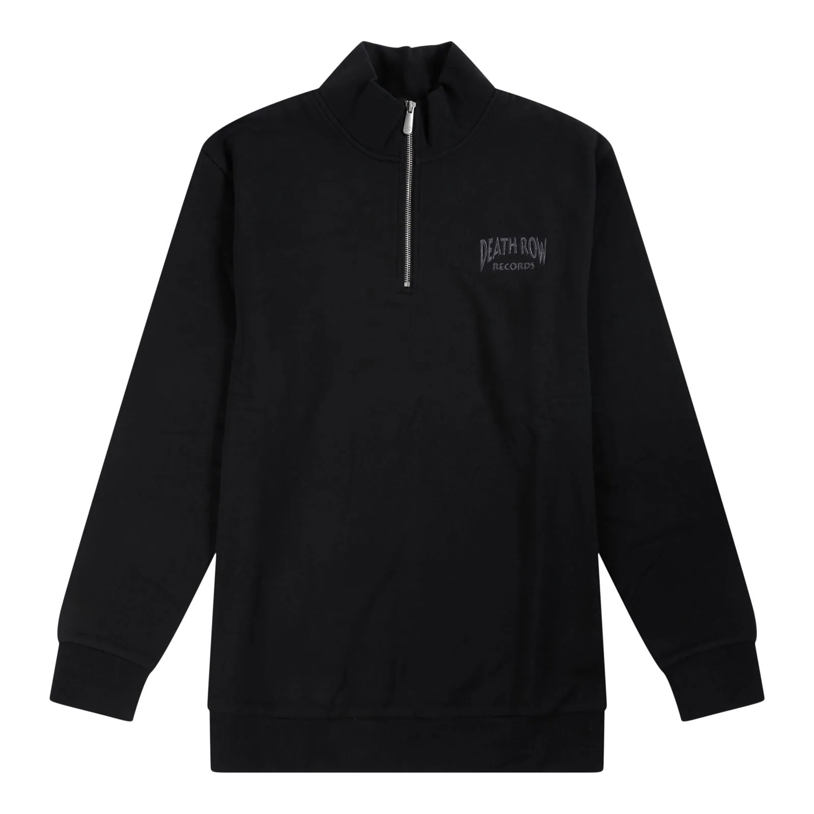 Mens Premium Core Logo Embroidered Half-Zip Sweatshirt