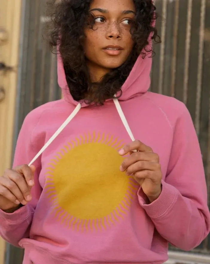 Country Sun Hoodie in Passion Berry