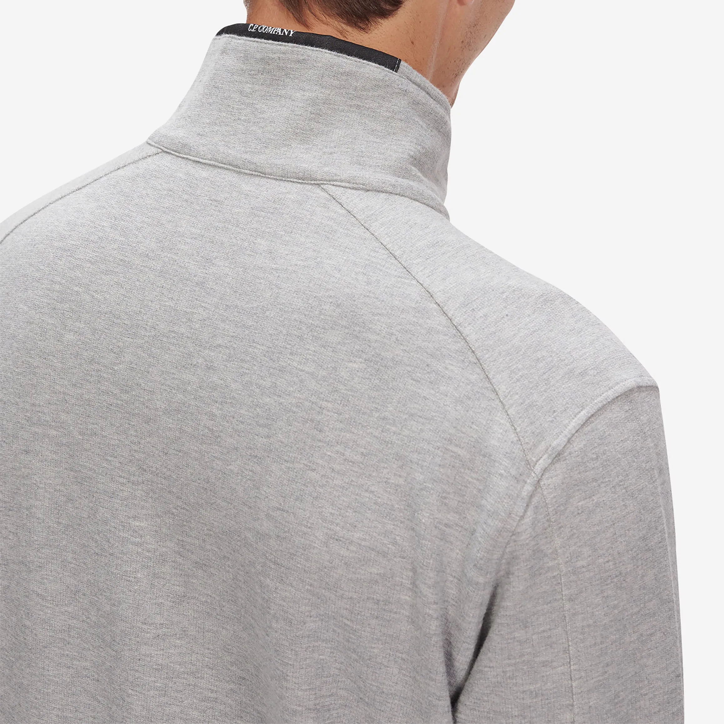 C.P. Company Light Fleece Half Zipped Sweatshirt