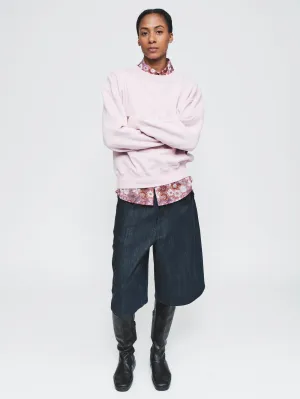 Deb Sweatshirt in Pink Chalk