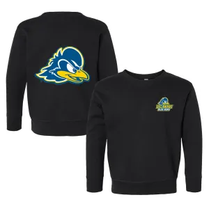 Delaware Fightin' Blue Hens Logo Toddler Crewneck Sweatshirt