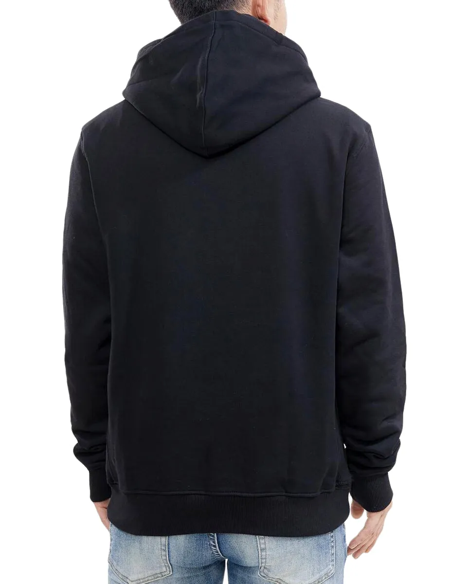 Eternity BC/AD Men's Rhinstone Fear Me Skull Hoodie