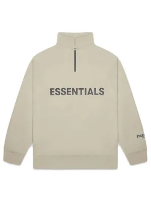 Fear Of God Essentials Half Zip Pullover Moss [FW20]