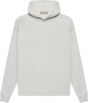 Fear of God Essentials Relaxed Hoodie 'Light Oatmeal', gray