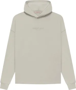 Fear of God Essentials Relaxed Hoodie 'Smoke', gray