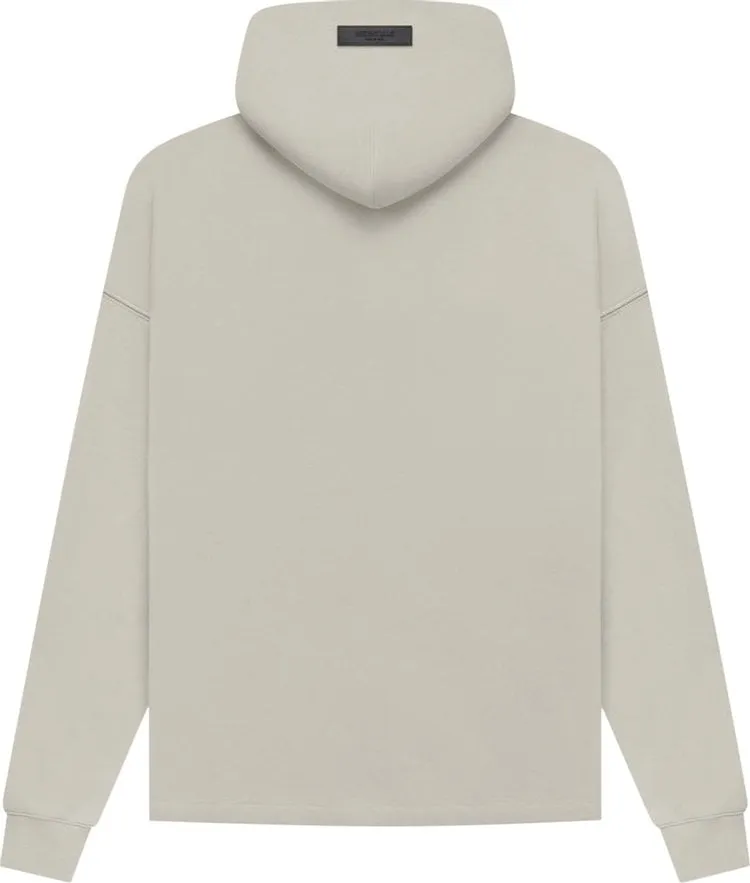 Fear of God Essentials Relaxed Hoodie 'Smoke', gray