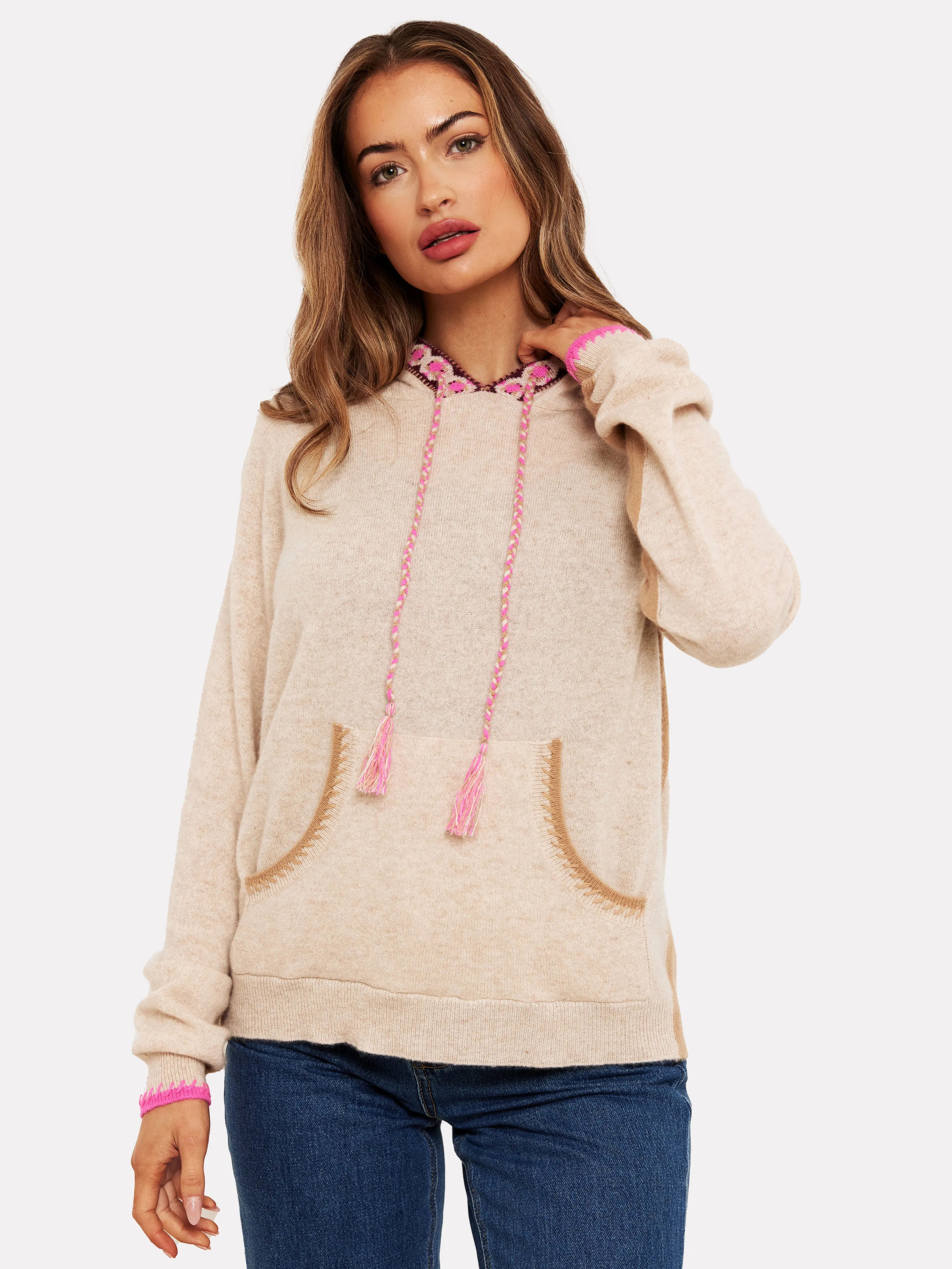 Georgie Cashmere Hoodie