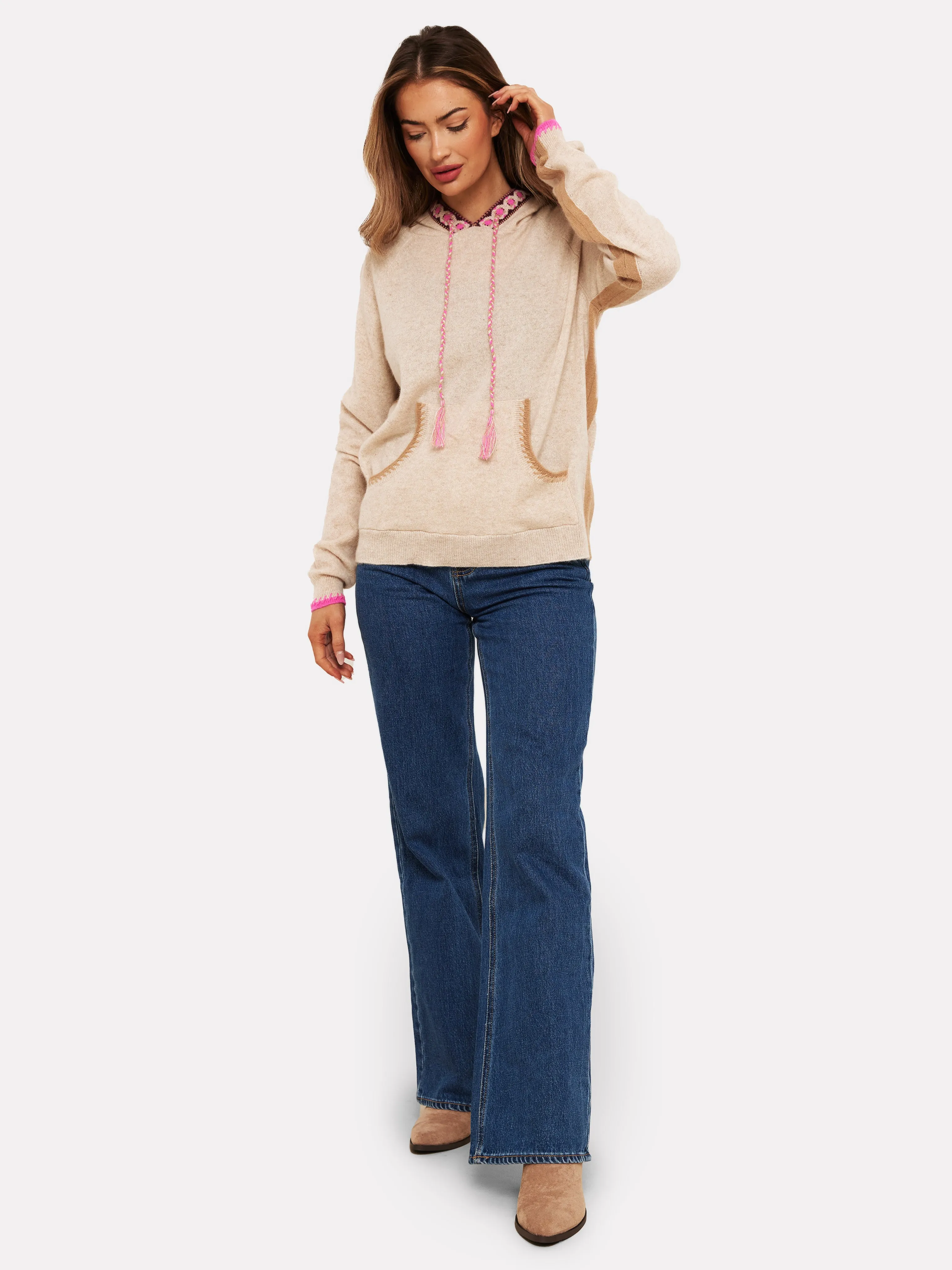 Georgie Cashmere Hoodie