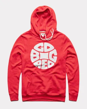 Go Big Red University of Nebraska Red Hoodie