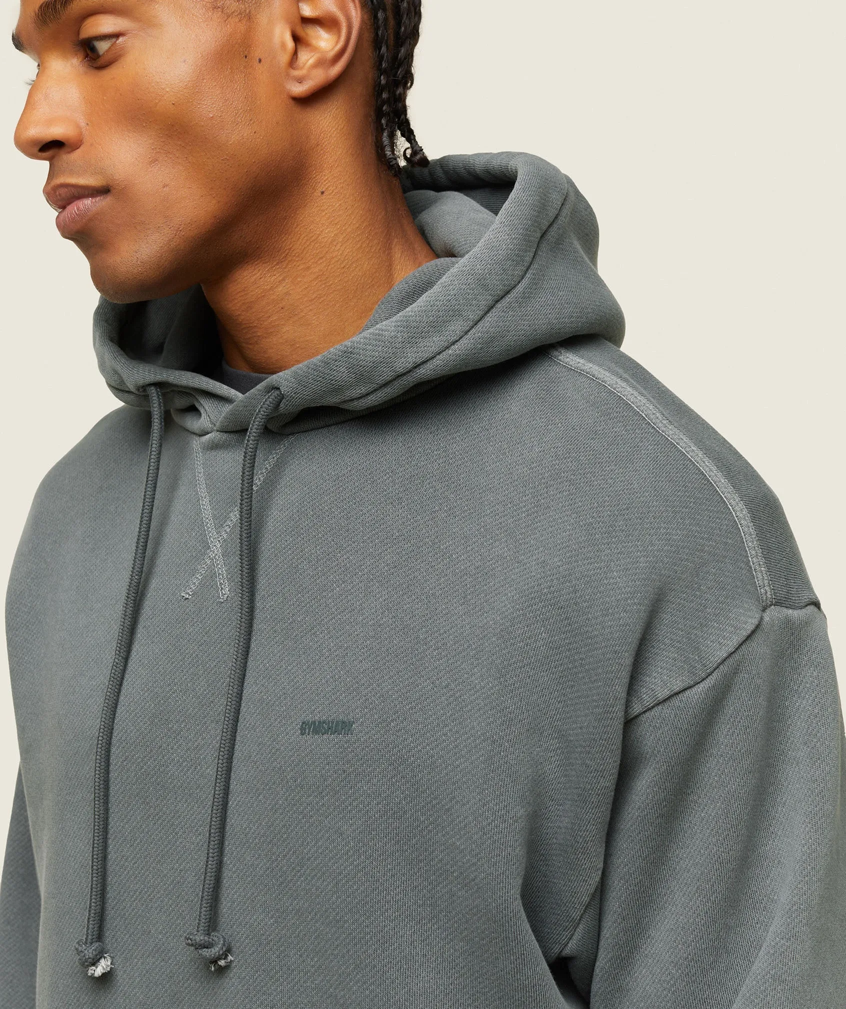 Gymshark everywear Relaxed Hoodie - Slate Teal