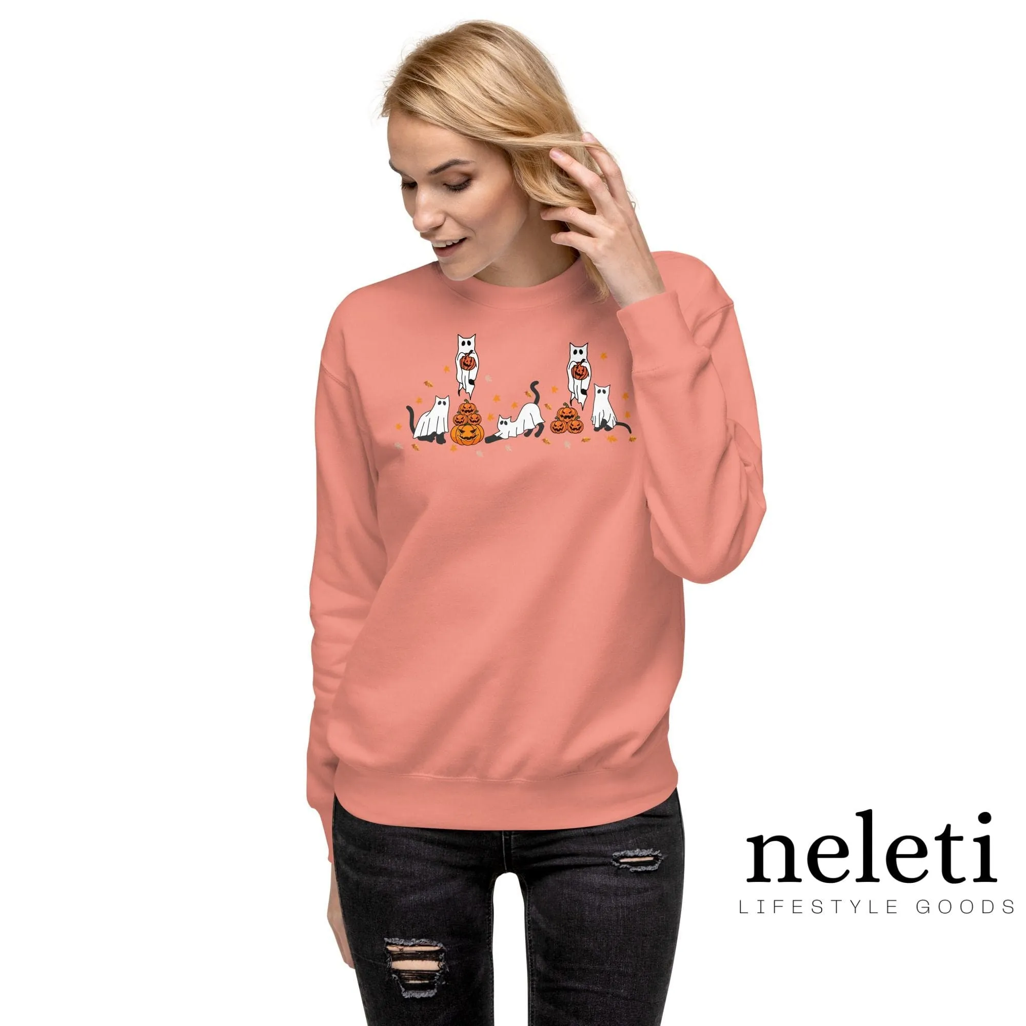 Halloween Sweatshirts: Premium Cat Lover's Edition