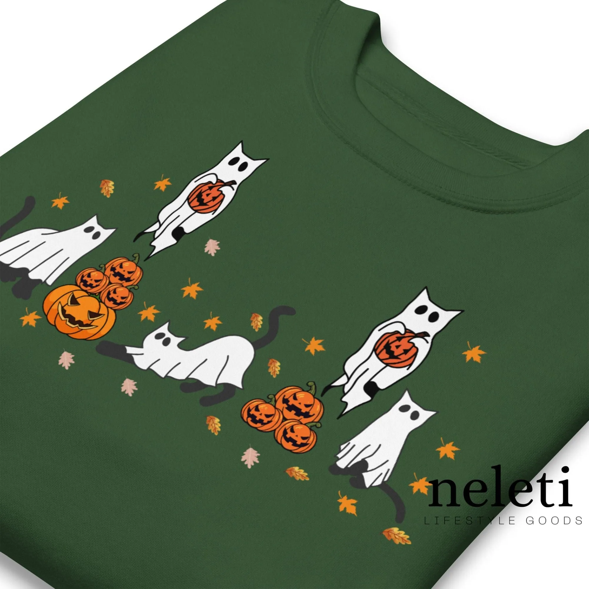 Halloween Sweatshirts: Premium Cat Lover's Edition