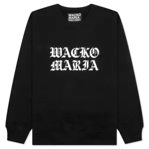 Heavy Weight Crewneck Type-2 Sweatshirt - Black