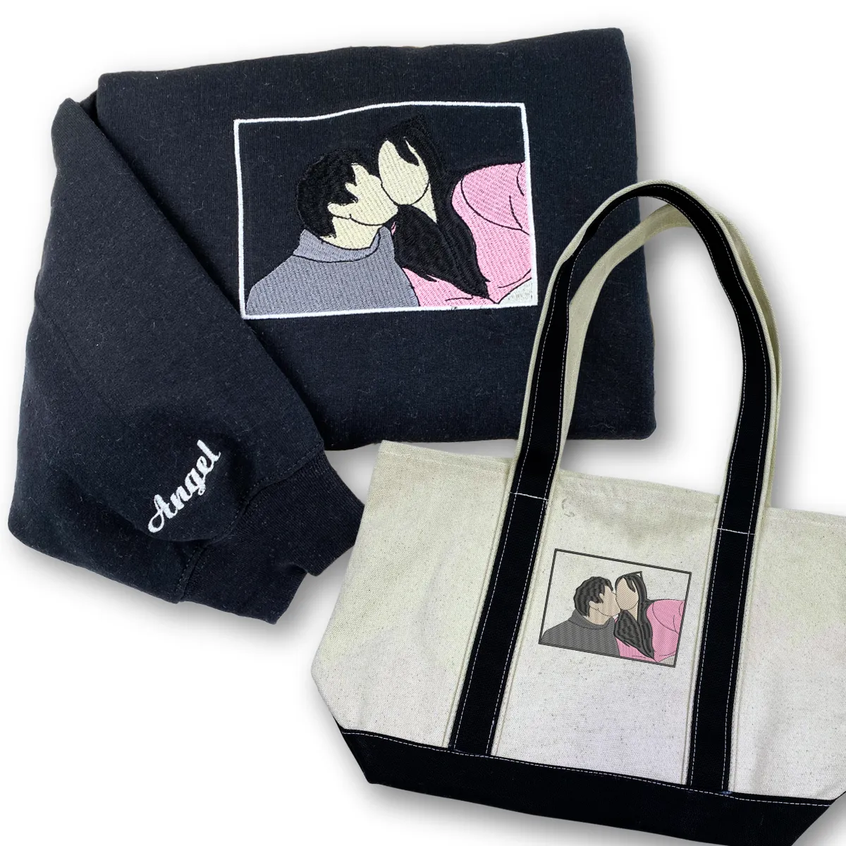 His & Hers Essentials: Sweatshirt & Tote Bag Pairing