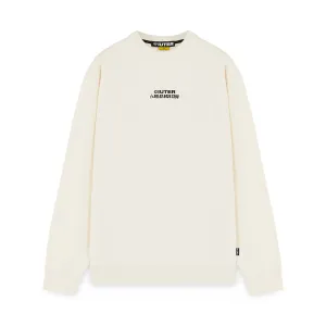 HORSES CREWNECK DUSTY WHITE