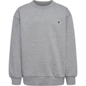 Hummel Grey Melange Loose Sweatshirts Bee