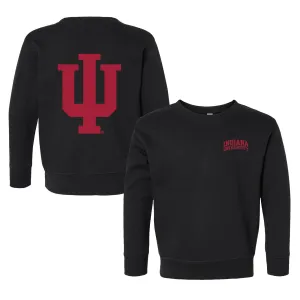 Indiana Hoosiers Logo Toddler Crewneck Sweatshirt