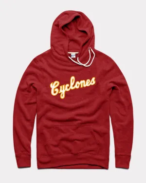 Iowa State Script Cardinal Hoodie