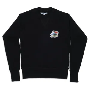 Jane Organic Crewneck Sweatshirt - 21st Bombardier - Black