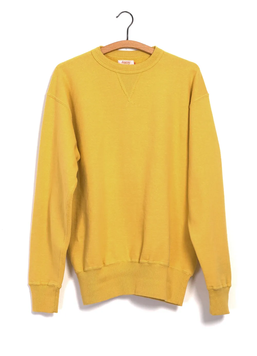 LANIAKEA | Crew Neck Sweatshirt | Ceylon Yellow