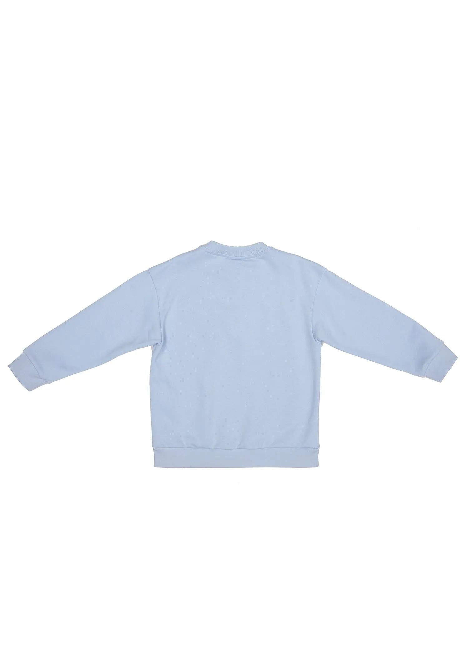 Light Blue Sweatshirt with Square FF