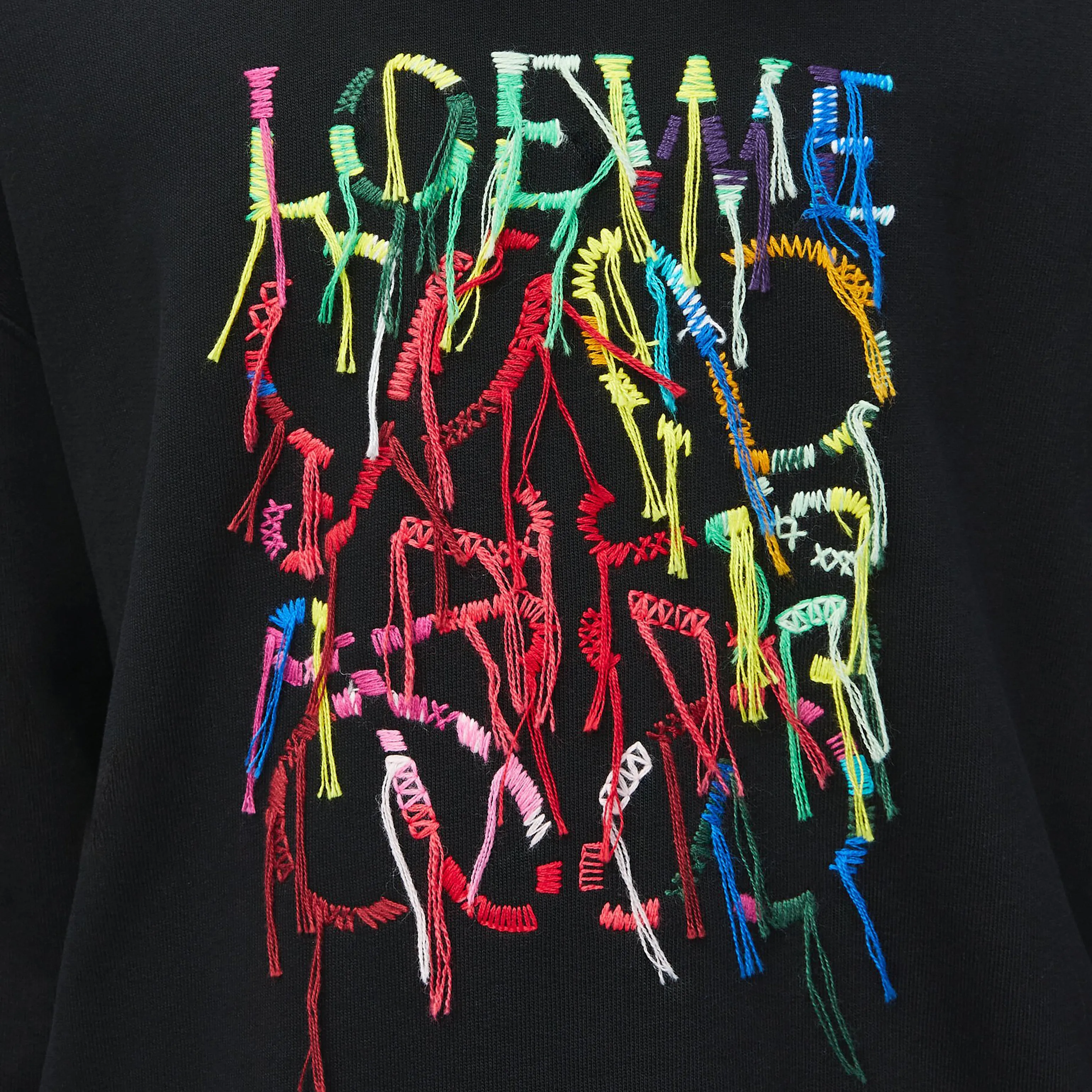 Loewe Embroidered Anagram Logo Sweatshirt