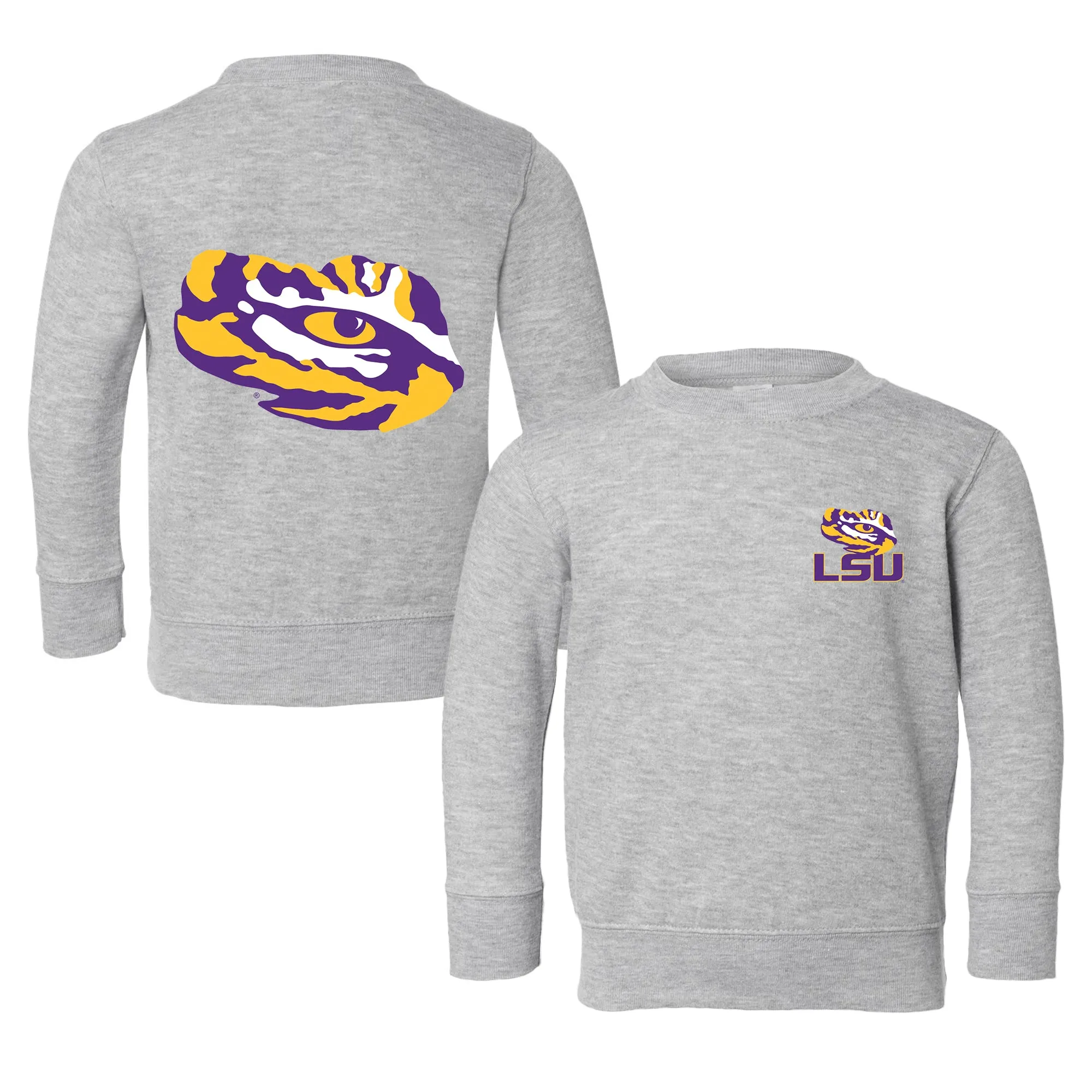 LSU Tigers Logo Toddler Crewneck Sweatshirt