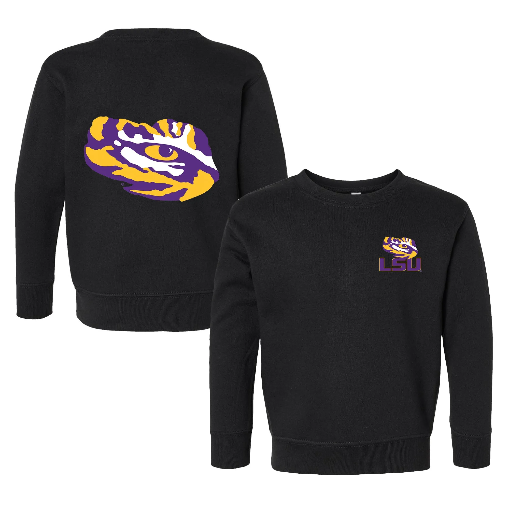 LSU Tigers Logo Toddler Crewneck Sweatshirt