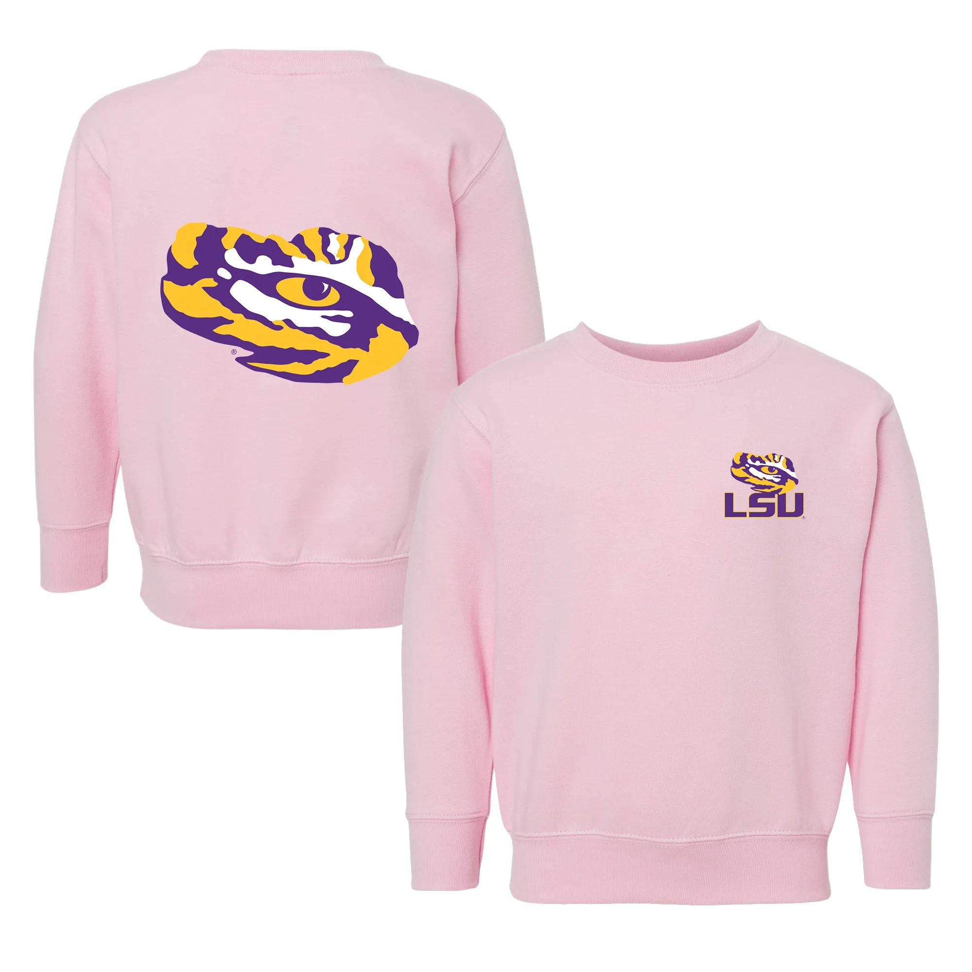 LSU Tigers Logo Toddler Crewneck Sweatshirt