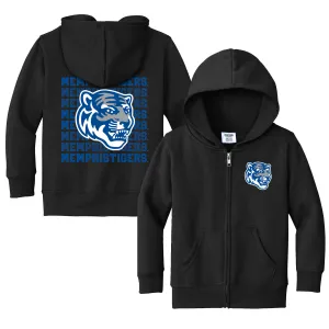 Memphis Tigers Retro Toddler Full-Zip Sweatshirt